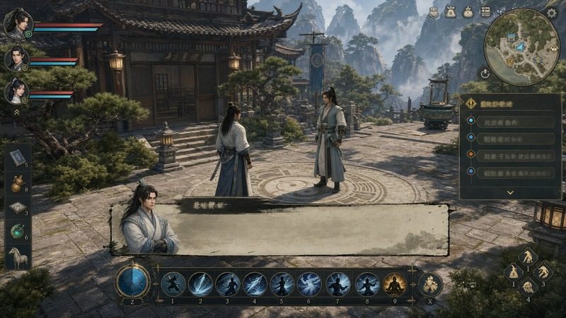金庸群侠传5爱与死仙狐MOD六周年 章节事件 画面 7
