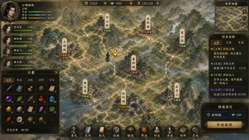 金庸群侠传5爱与死仙狐MOD六周年 支线内容 展示图 6
